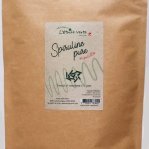 Spiruline en paillettes Sachet de 1kg